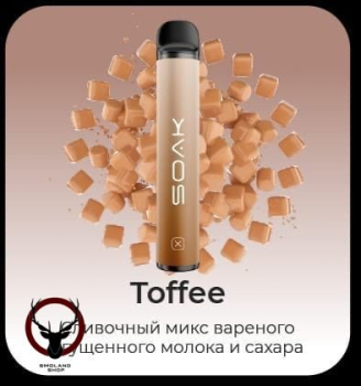 SOAK X Toffee 1500 затяжек