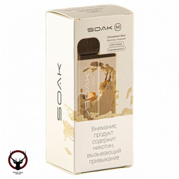 SOAK M Cinnamon Bun 4000 затяжек