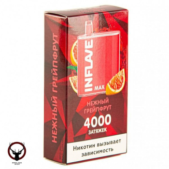 INFLAVE MAX Нежный грейпфрут (4000 затяжек)