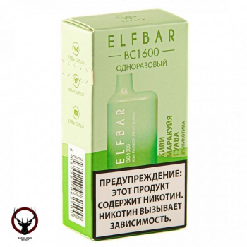 ELF BAR BC Kiwi Passion Fruit Guava (1600 затяжек) 20 мг