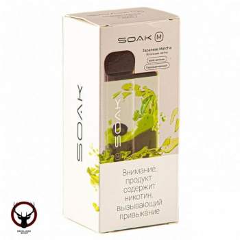SOAK M Japanese Matcha 4000 затяжек