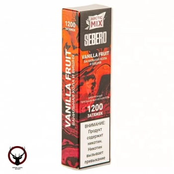 SEBERO Arctic Mix Vanilla Fruit (1200 затяжек)