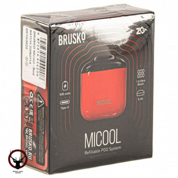 Электронная система BRUSKO ZQ MICOOL (красный)