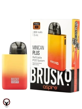 Электронная система BRUSKO Minican Plus (красно-жёлтый градиент)