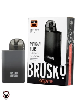 Электронная система BRUSKO Minican Plus (чёрно-серый градиент)