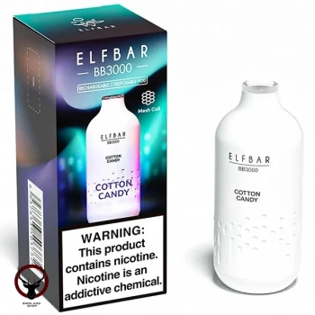 Электронная сигарета ELF BAR BB Cotton Candy (3000 затяжек) 20 мг