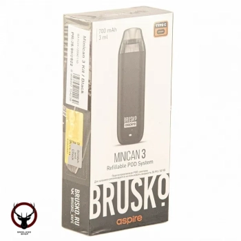 Электронная система BRUSKO Minican 3 чёрный
