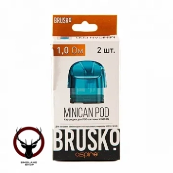 Картридж к электронной системе BRUSKO Minican синий (2шт.) 1,0