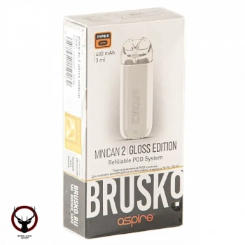 Электронная система BRUSKO Minican 2 Gloss Edition (400 mAh) Жемчужный