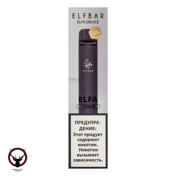 Набор Elf Bar Elfa D20 Version (10W, 850 mAh) (Чёрный)