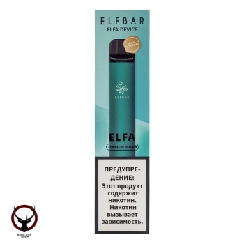 Набор Elf Bar Elfa D20 Version (10W, 850 mAh) (Тёмно-зеленый)