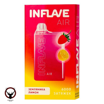 INFLAVE AIR Земляника Лимон (6000 затяжек)