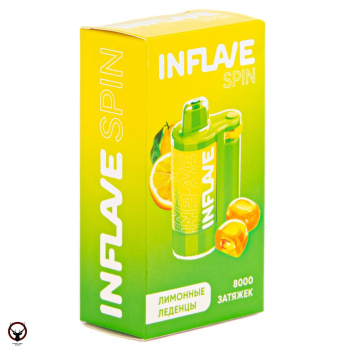 Электронная сигарета INFLAVE SPIN Лимонные леденцы (8000 затяжек)
