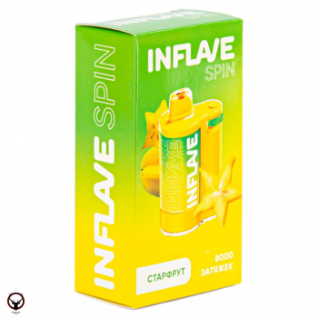 Электронная сигарета INFLAVE SPIN Старфрут (8000 затяжек)