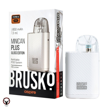 Brusko Minican Plus Gloss Edition - Белый