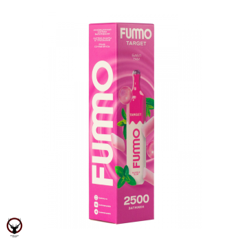 Электронная сигарета FUMMO TARGET Бабл гам (2500 затяжек)