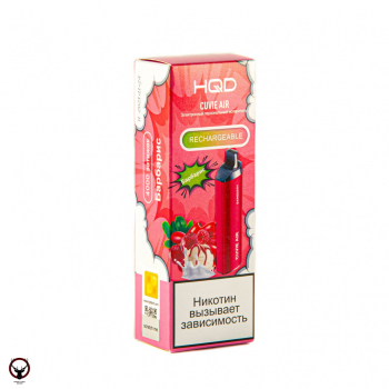 Электронная сигарета HQD Cuvie AIR Барбарис (4000 затяжек)