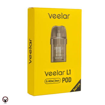 Картридж VEELAR L1 заполнение сбоку 3 мл 0.4 (3шт)