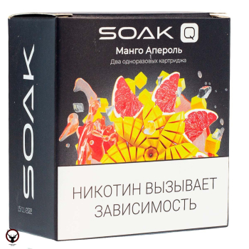 Картридж SOAK Q Манго апероль (2шт)