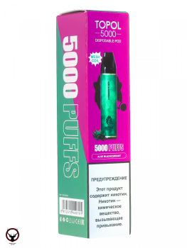 TOPOL Aloe Blackcurrant (5000 затяжек)