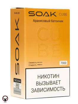 SOAK CUBE Арахисовый батончик 7000 затяжек