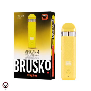 Электронная система BRUSKO Minican 4 желтый