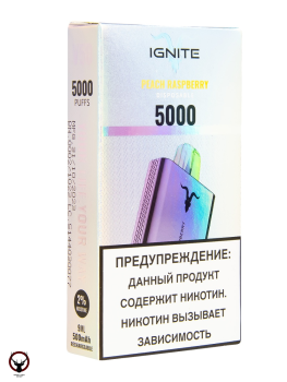 IGNITE Peach Raspberry V2 (5000 затяжек)