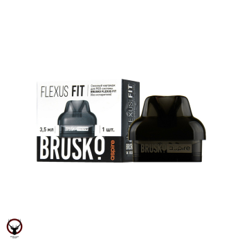 Картридж к электронной системе BRUSKO FLEXUS FIT (чёрный) 3,5мл (1шт)