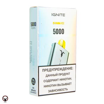 IGNITE Banana Ice V2 (5000 затяжек)