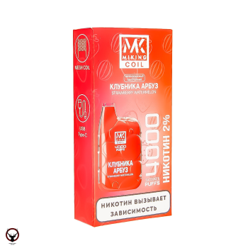 MIKING Клубника арбуз (4000 затяжек)