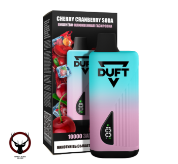 Электронная сигарета DUFT Cherry Cranberry Soda (10000 затяжек)