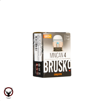Картридж BRUSKO MINICAN 4 серый 3 мл 0,8 Ом