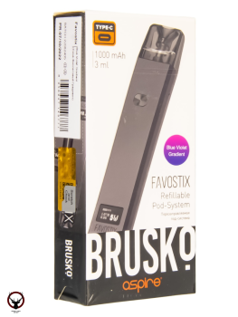 Электронная система BRUSKO FAVOSTIX (сине-фиолетовый градиент)
