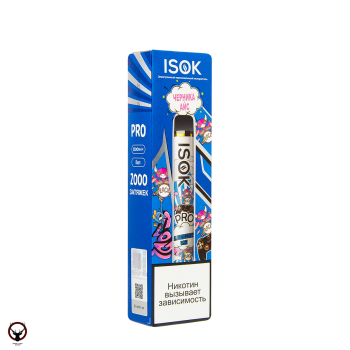 ISOK PRO Черника Айс (2000 затяжек)