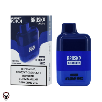 Электронная сигарета BRUSKO LONGPARTY Ягодный микс (9000 затяжек)