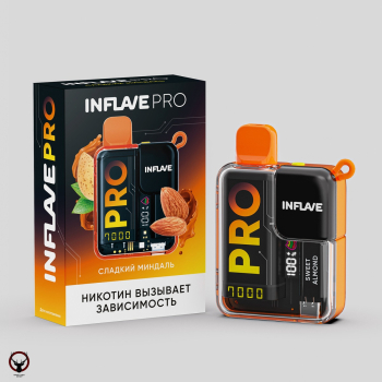 Электронная сигарета INFLAVE PRO Сладкий миндаль (7000 затяжек)