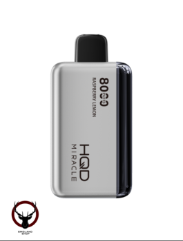 HQD MIRACLE Клубника мята лимон (8000 затяжек)