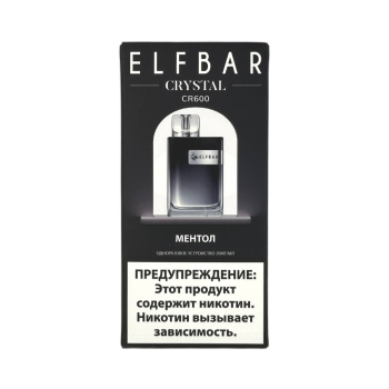 Эл. пароген. ELFBAR 600 CR Ментол 2 %