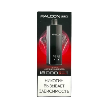 Эл. сиг. FALCON PRO 18000 Клубничный Джем 2%
