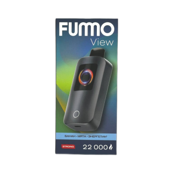 Эл. сиг. FUMMO VIEW 22000 Банан мята энергетик 2 %