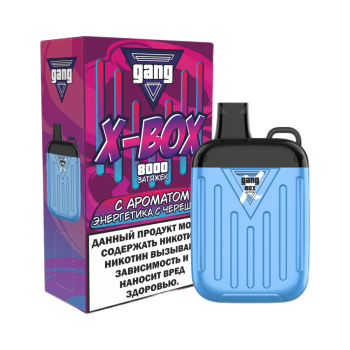 Эл. сиг. GANG X BOX 8000 Энергетик с черешней  2 %