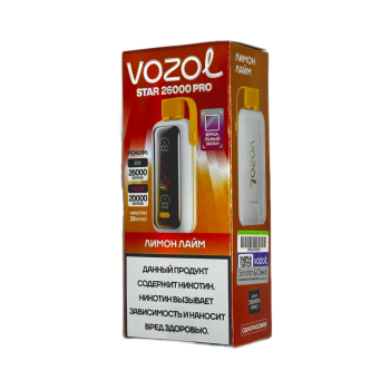 Эл. сиг. VOZOL STAR PRO 26000 Лимон лайм 2 %