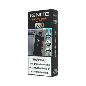 Эл. сиг. IGNITE V 250 Black 25000 Pineapple Mango 2 %