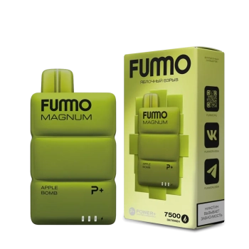 FUMMO MAGNUM Яблочный взрыв (7500 затяжек) МРК
