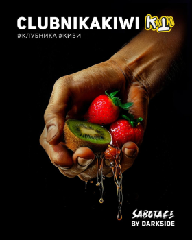 Табак Darkside SABOTAGE - Clubnikakiwi 250 гр.