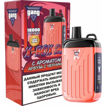 Эл. сиг. GANG X BOX 2.0 РФ (18000) Арбуз черника 2 мл.