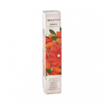 Эл. сиг. SOAK X ZERO WHITE 2200 Barberry/ Барбарис 0 %