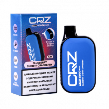 Эл. сиг. CRZ 10000 ULTRA Черника вишня клюква / Blueberry cherry Cranberry 2 %