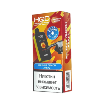 Эл. сиг. HQD NEO X РФ (25000) Малина лимон арбуз 4 мл