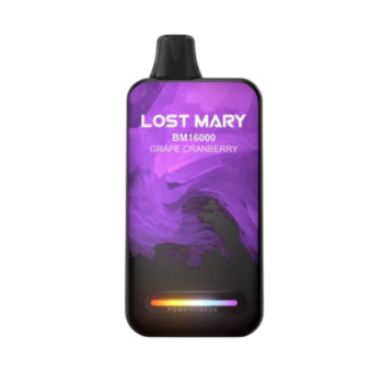 Эл. сиг. LOST MARY BM 16000 Виноград клюква / Grape Cranberry 2 %